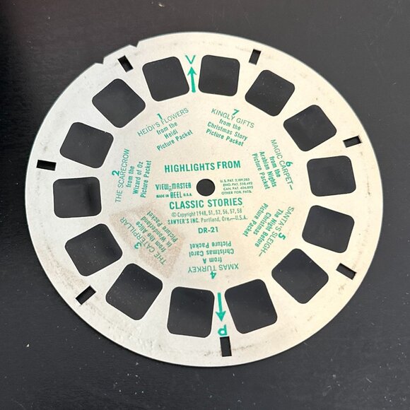 Vtg 1942 View-master Sawyers Portland Oregon- Brown Vintage Bakelite Box + Reel - Picture 8 of 8